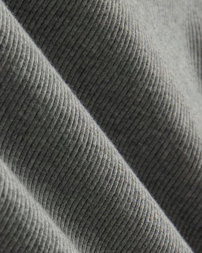 The ’90s Rib Tee | Mid Heather Grey