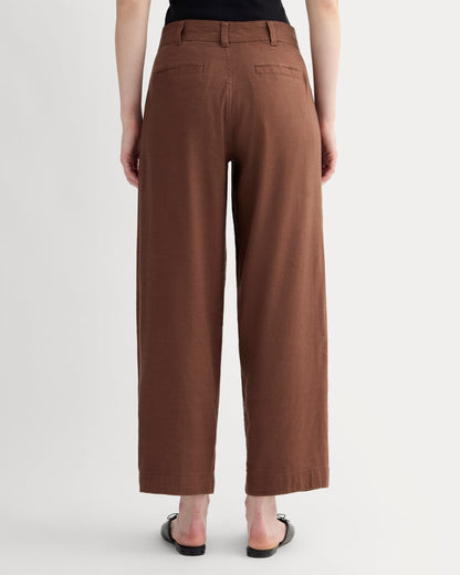 The Everywhere Pant in Stretch Linen | Cedarwood