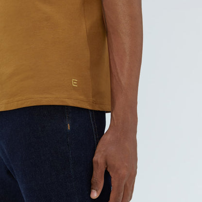 The Organic Cotton Crew | Tawny Brown