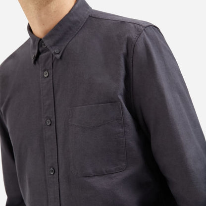 The Slim-Fit Japanese Oxford | Slate Grey | Regular
