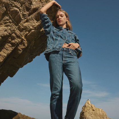 The Rigid Slouch Jean | Washed Indigo | 27.5” Inseam