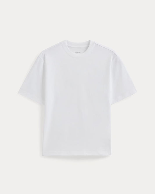 Archive Relaxed-Fit Cotton Crew | White