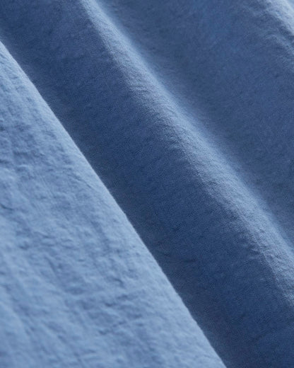 The Gauze Mini Tiered Dress | Soft Cobalt