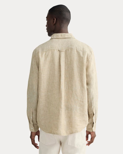 The Linen Utility Shirt | Cornstalk Chambray