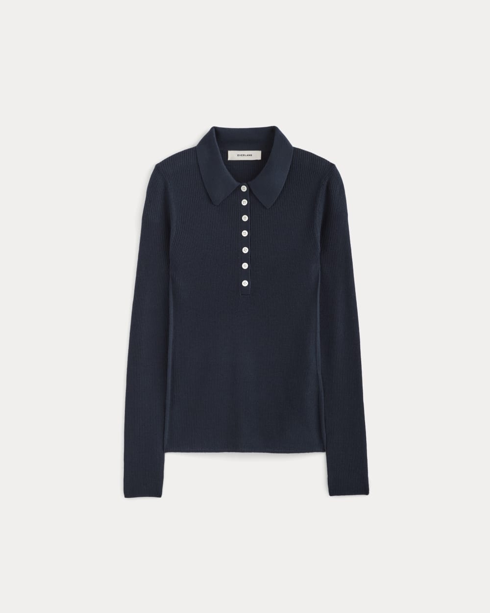 The Polo in Ultrasoft Merino | Navy