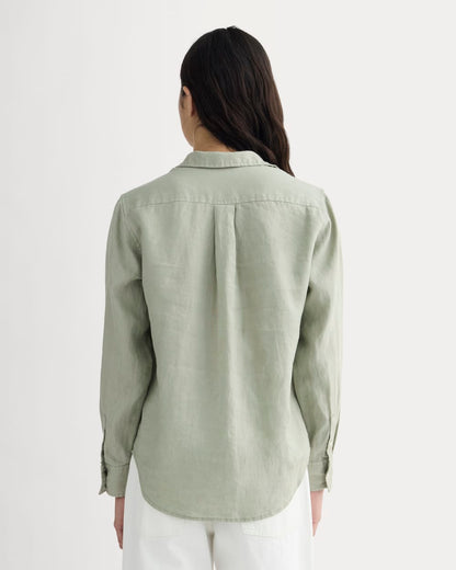 The Must-Have Shirt in Linen | Seagrass
