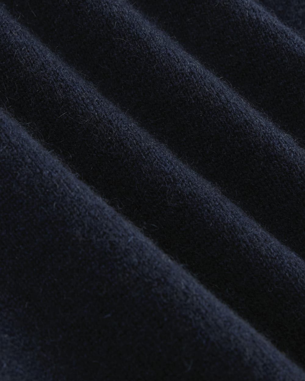 Cashmere Quarter Zip Sweater |  Navy