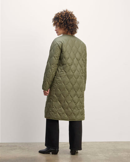 The Long Quilted Liner | Kalamata