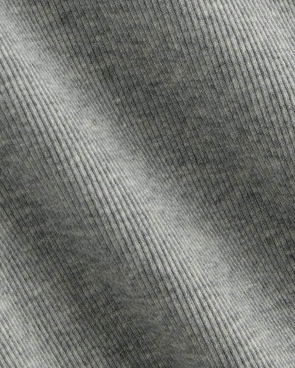 The Luxe Rib Turtleneck | Washed Heathered Grey