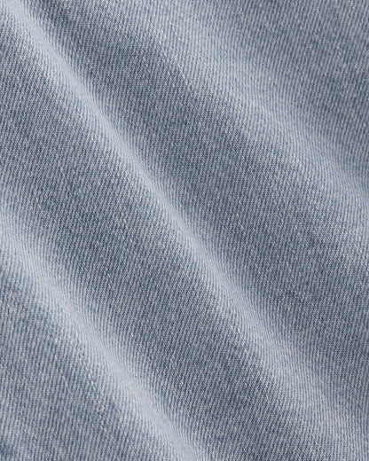 The A-Line Denim Short | Light Indigo