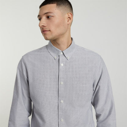 The Slim-Fit Japanese Oxford | Cloud Grey | Regular