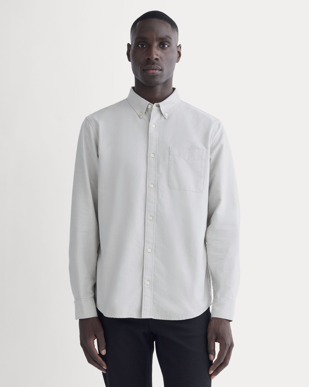The Slim Oxford Shirt | Grey | Standard