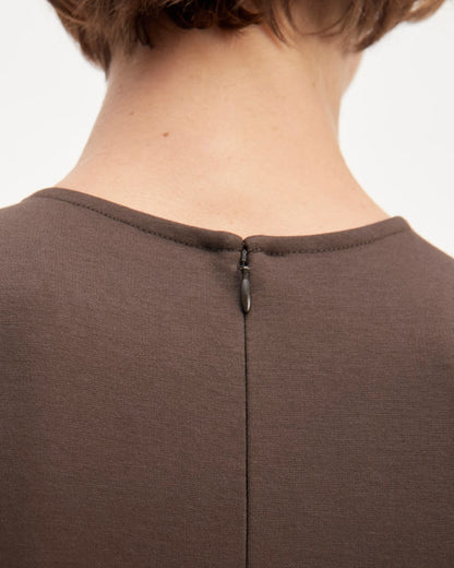 The Dream '90s Shift Dress | Earth Brown