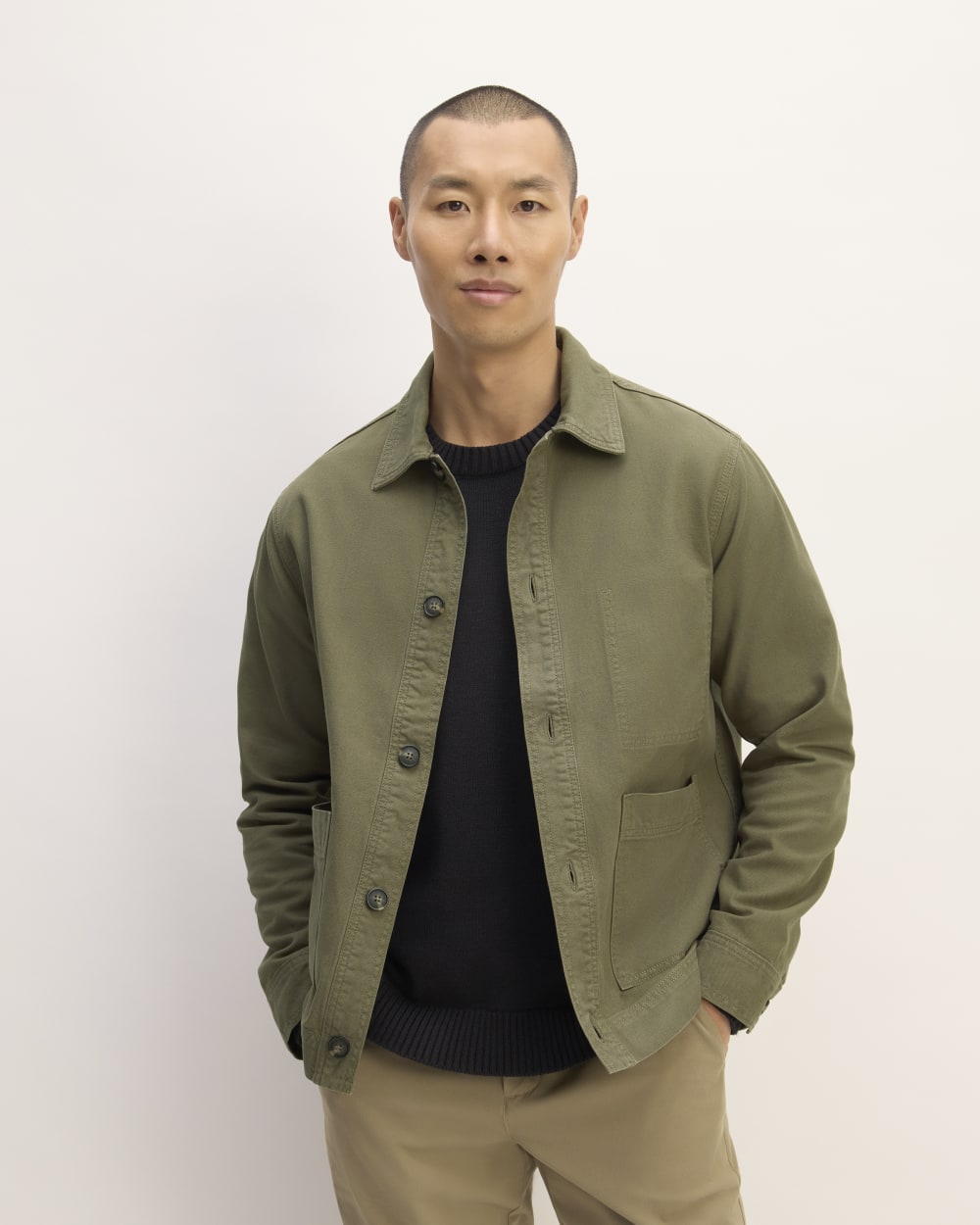 The Organic Cotton Chore Jacket | Kalamata