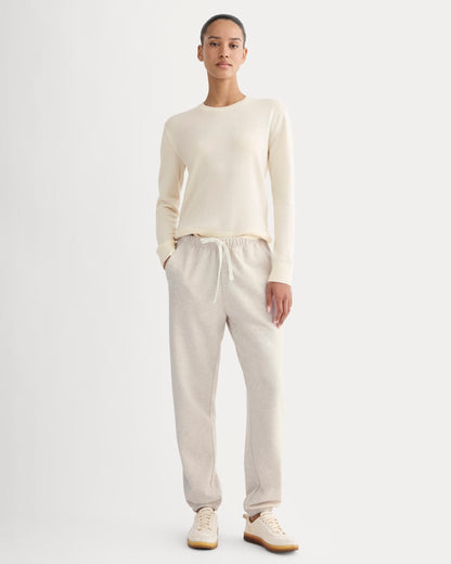 The Off-Duty Jogger | Heathered Oat