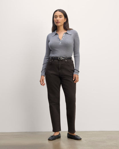 The Cheeky Hourglass Jean | Washed Black | 26.5" Inseam