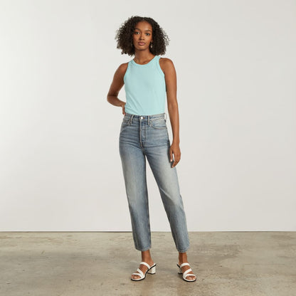 The Tank in Essential Cotton | Ice Blue