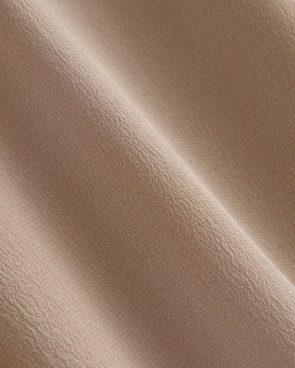 The Notch Shirt in Washable Silk | Burnt Sugar