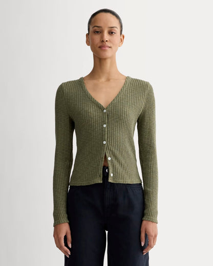 The Cozy Rib Cardigan | Kalamata