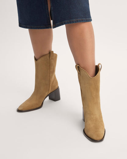 The Outlaw Boot | Sand Suede
