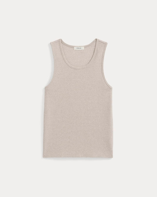 Vintage Rib Tank | Heathered Oatmeal