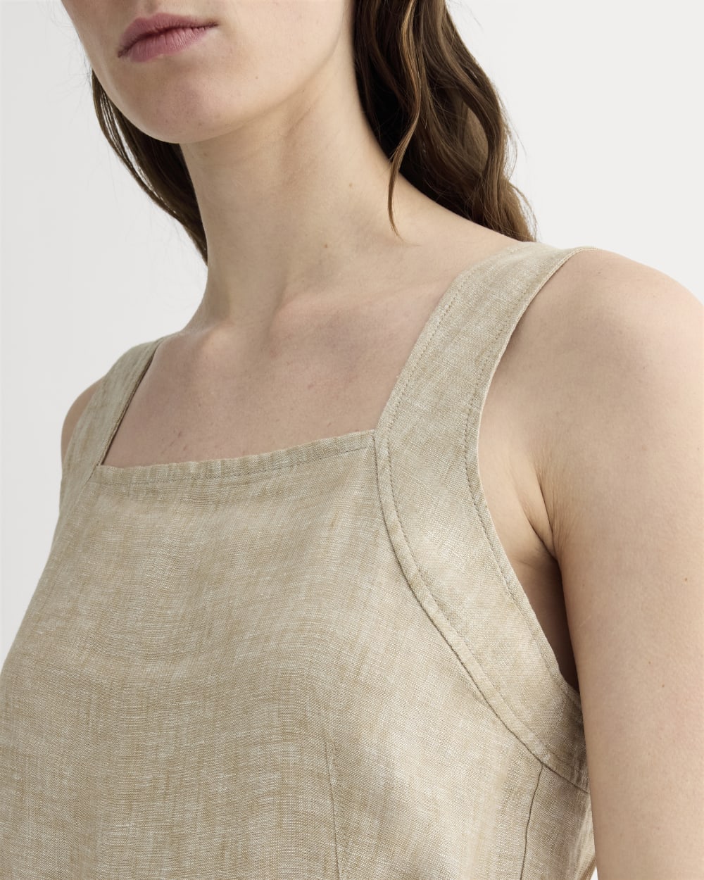 The Utility Coverall in Linen | Cornstalk Chambray