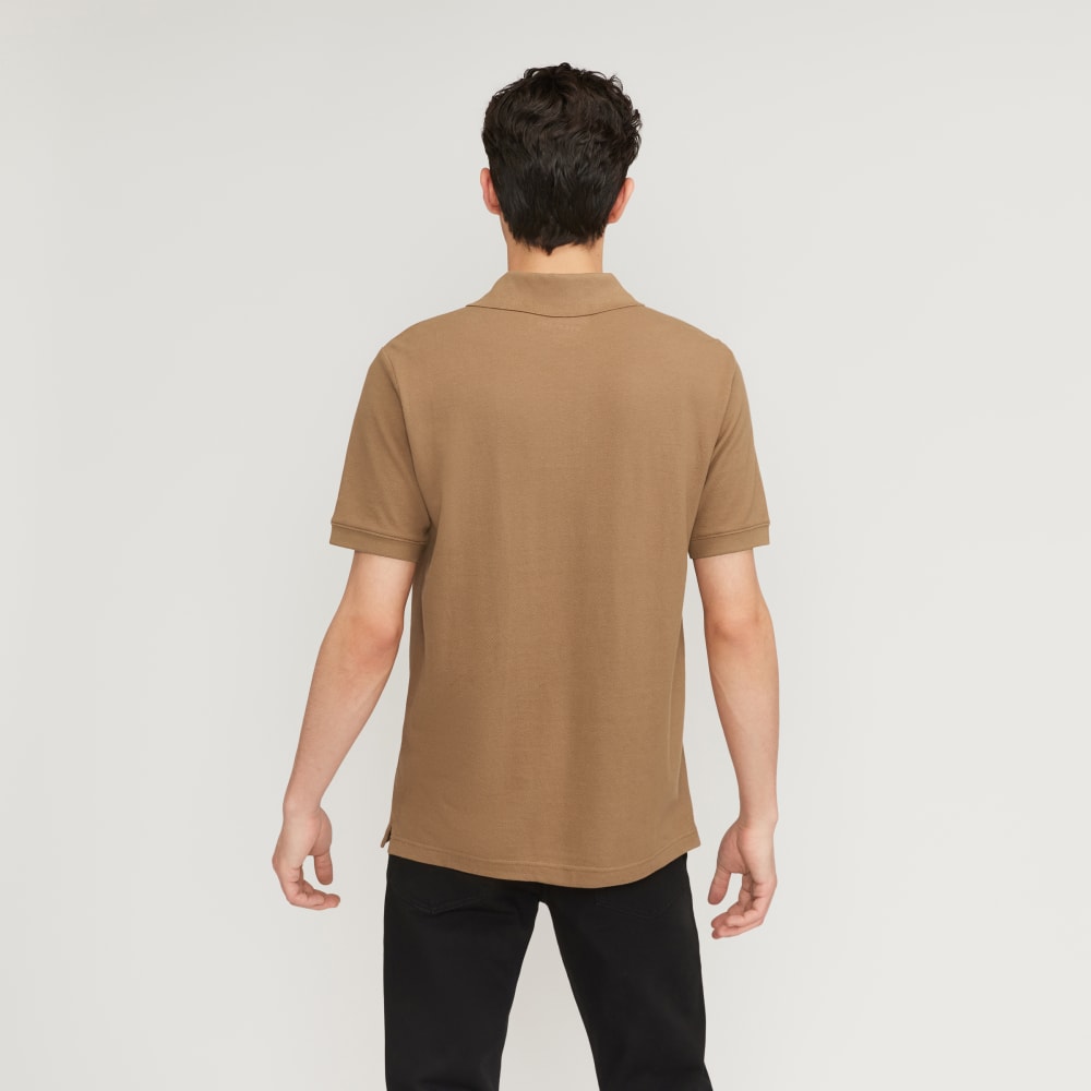 The Pique Polo | Toasted Coconut