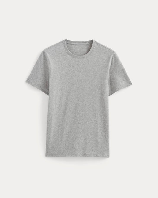 The Essential Organic Crew |  Heathered Grey
