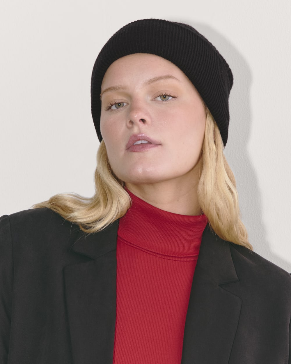 The Waffle Beanie | Black