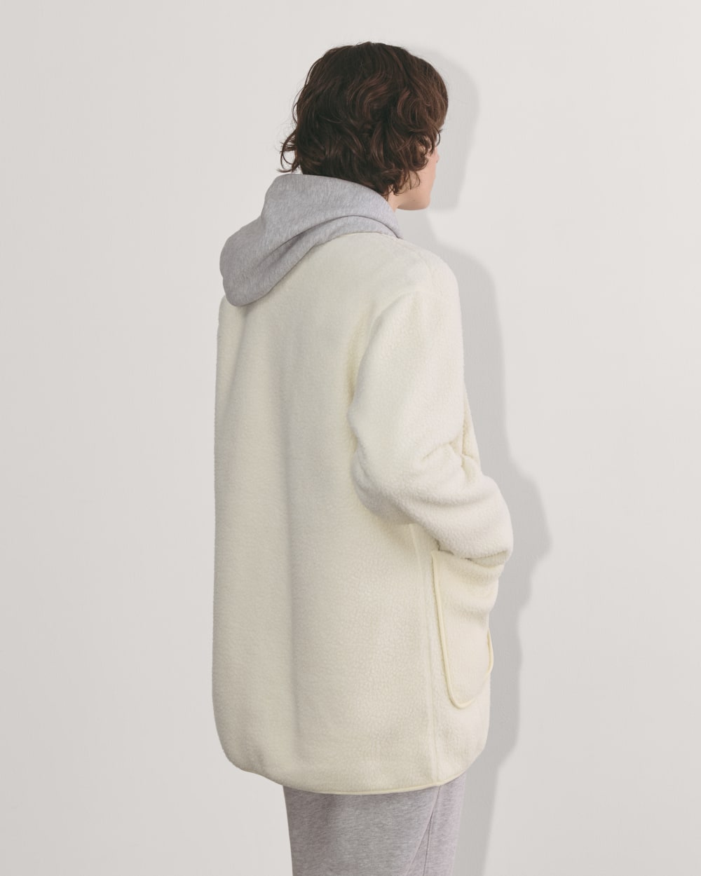 The Teddy Liner | Heathered Oat
