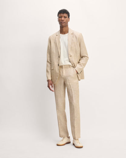 The Linen Blazer | Cornstalk Chambray