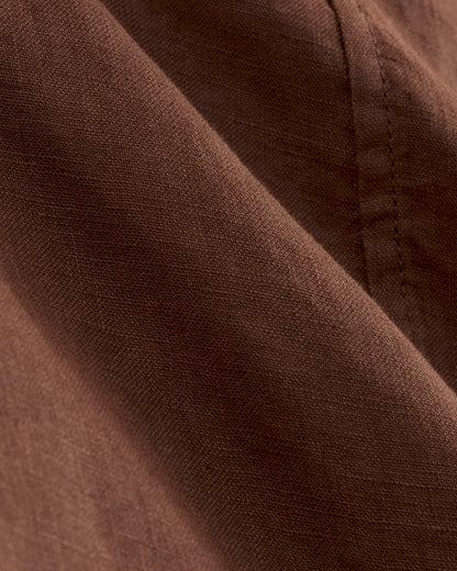 The Crossback Tank in Linen | Cedarwood