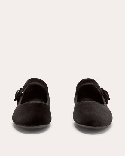 The Day Buckle Mary Jane | Black Velvet